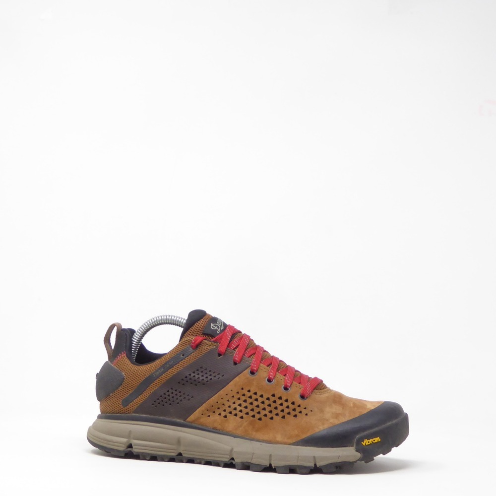 Danner Mens Trail 2650 Hiking Shoes Brown Red Mesh Suede 8D